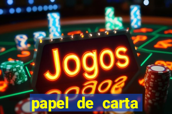 papel de carta masculino para imprimir
