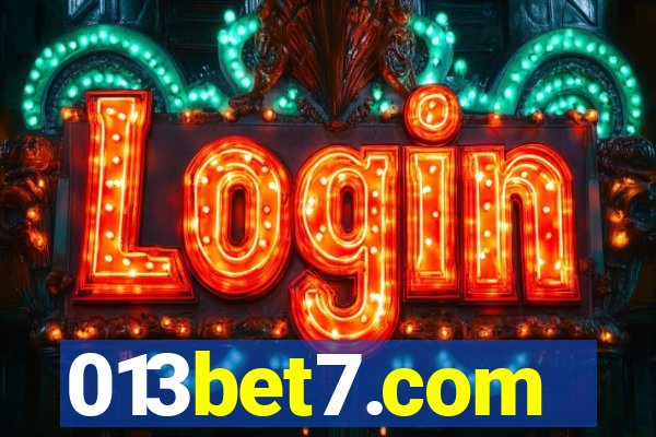 013bet7.com