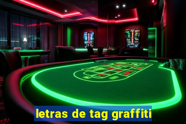 letras de tag graffiti