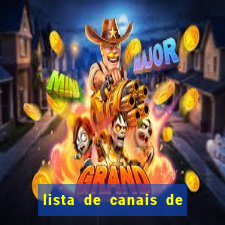 lista de canais de esporte iptv