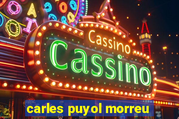 carles puyol morreu