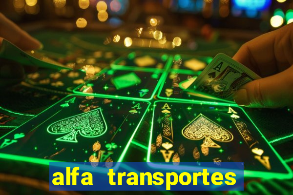 alfa transportes novo hamburgo