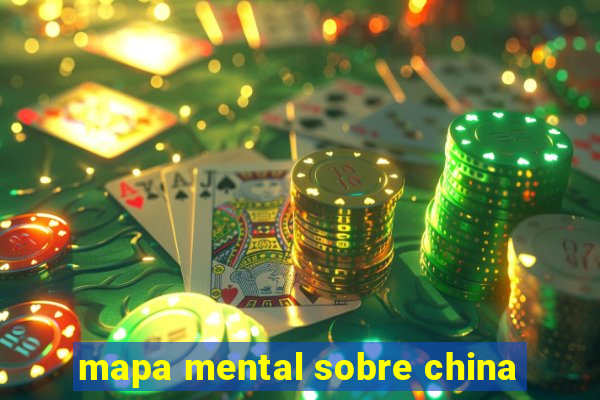 mapa mental sobre china