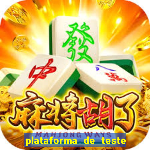 plataforma de teste pg rabbit