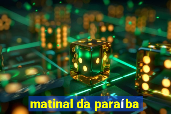 matinal da paraíba