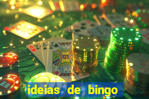 ideias de bingo para o natal