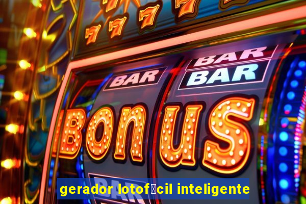 gerador lotof谩cil inteligente