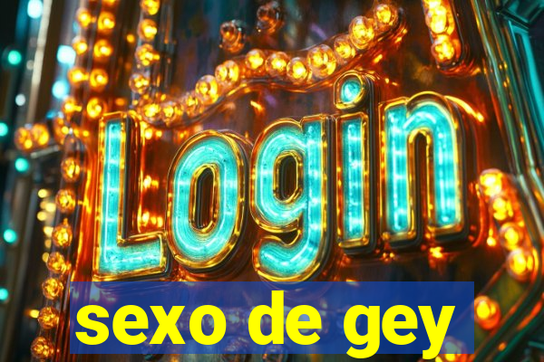 sexo de gey