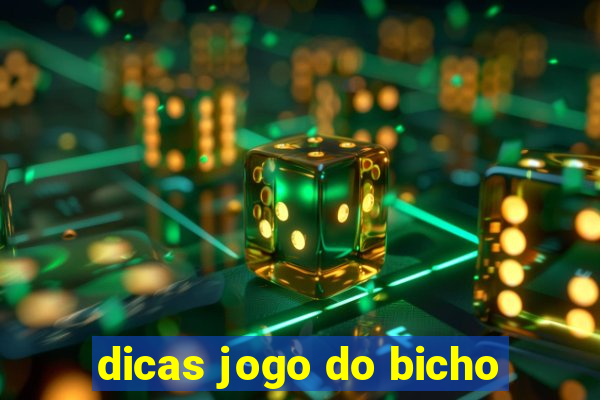 dicas jogo do bicho