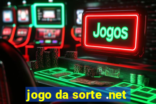 jogo da sorte .net