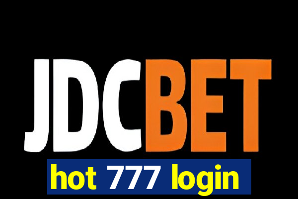 hot 777 login