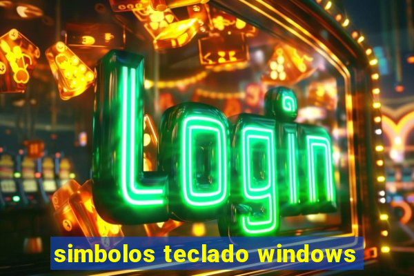 simbolos teclado windows