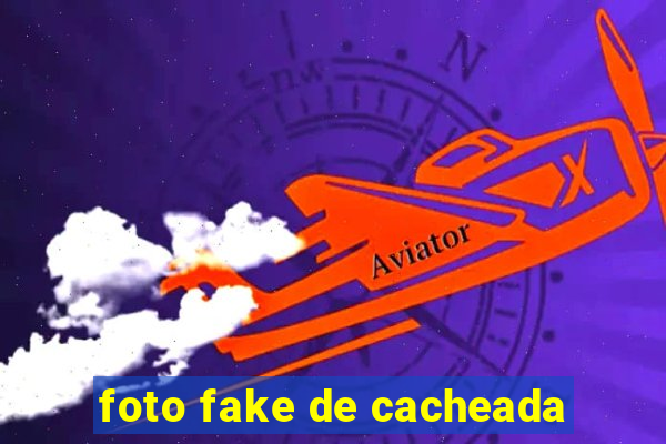 foto fake de cacheada