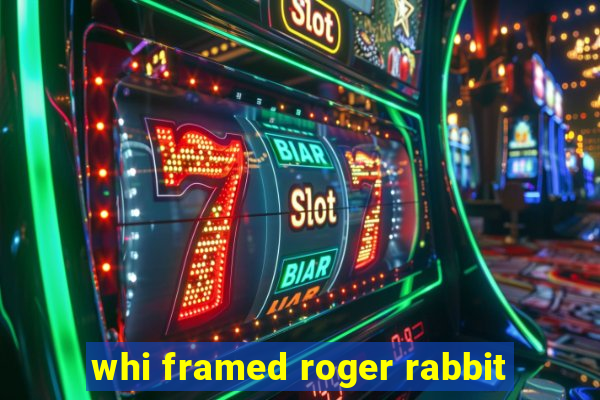 whi framed roger rabbit