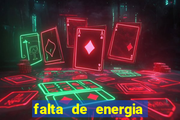 falta de energia em caucaia