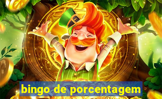 bingo de porcentagem