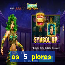 as 5 piores dezenas da lotofácil