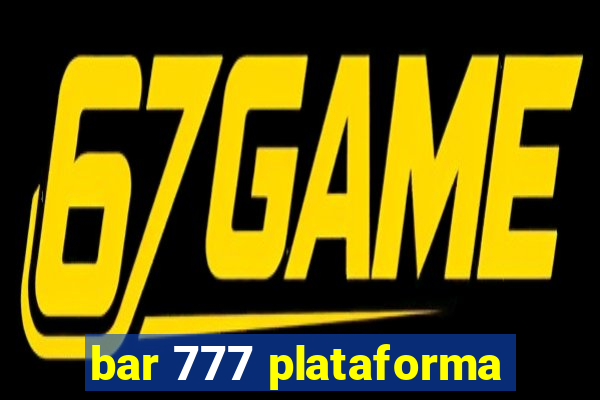 bar 777 plataforma