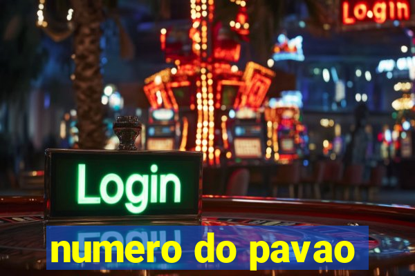 numero do pavao