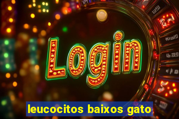 leucocitos baixos gato