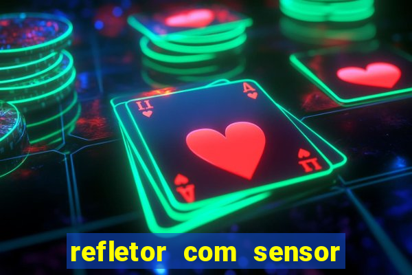refletor com sensor noturno como instalar