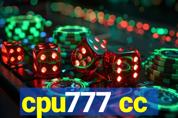 cpu777 cc