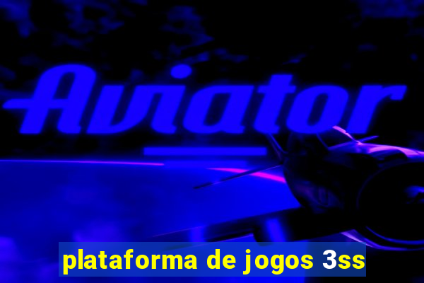 plataforma de jogos 3ss