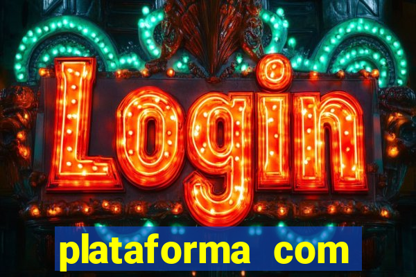 plataforma com chuva de dinheiro