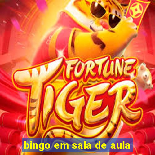 bingo em sala de aula