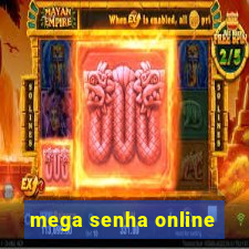 mega senha online