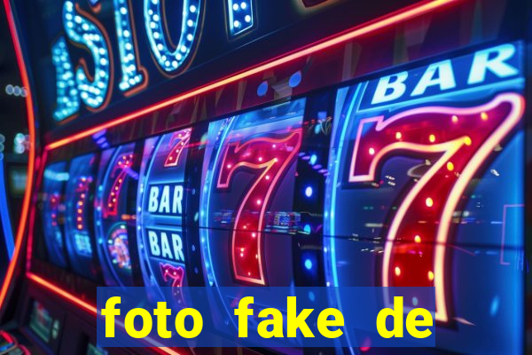 foto fake de menina cacheada