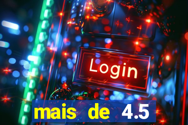mais de 4.5 escanteios o que significa