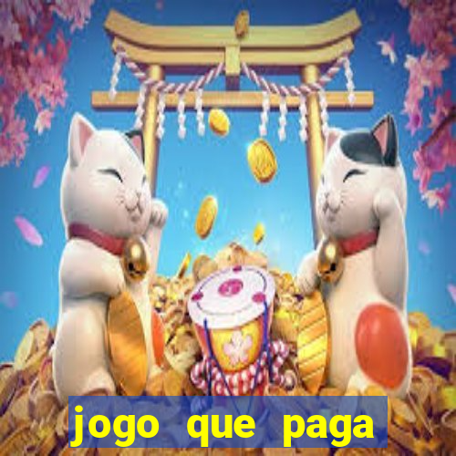 jogo que paga dinheiro de verdade sem precisar depositar