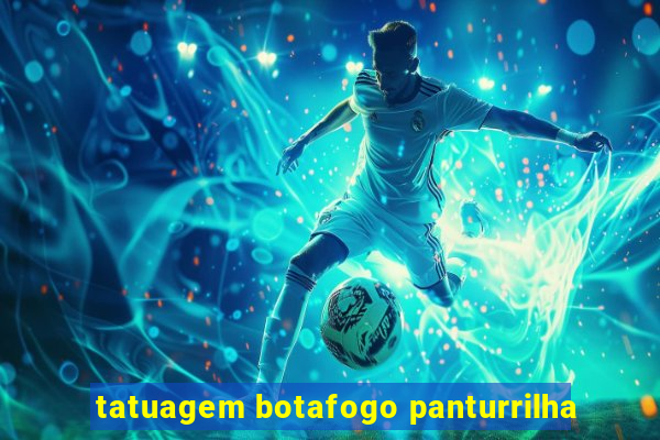 tatuagem botafogo panturrilha