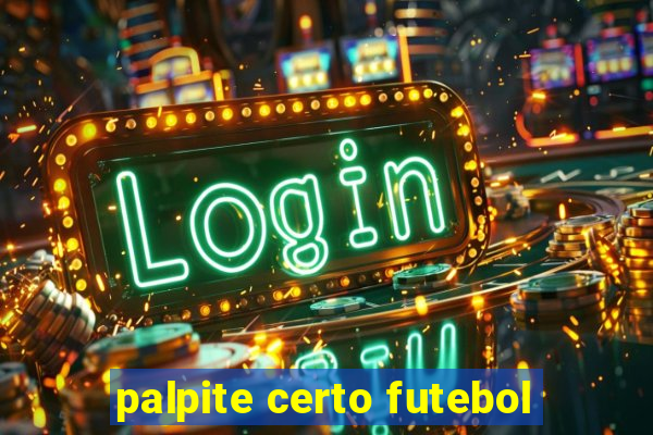 palpite certo futebol