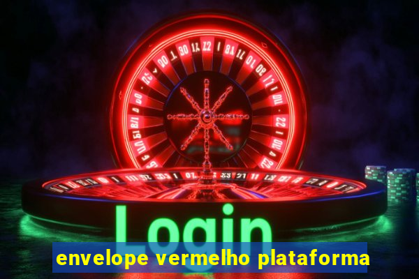 envelope vermelho plataforma