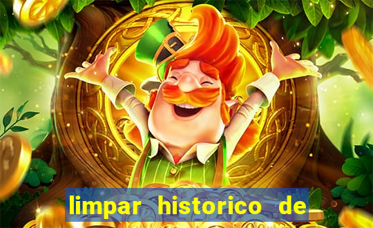 limpar historico de apostas bet365