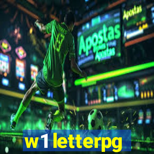 w1 letterpg