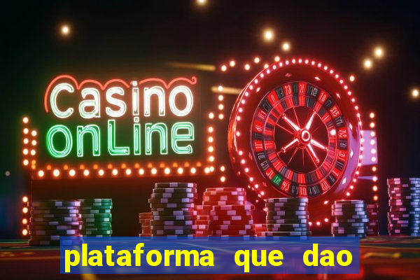 plataforma que dao bonus de cadastro