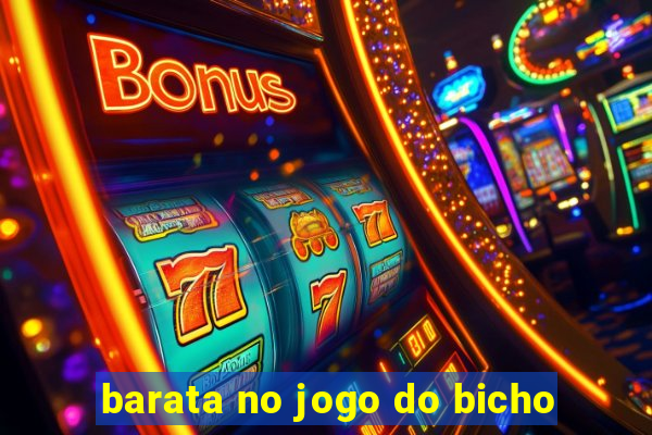 barata no jogo do bicho