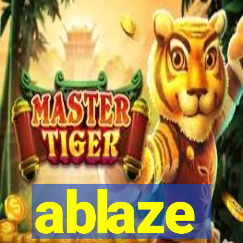 ablaze