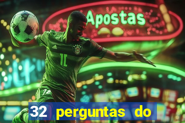 32 perguntas do livro do destino