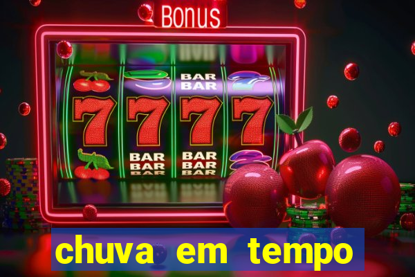 chuva em tempo real ipmet