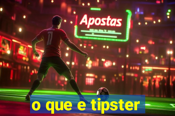 o que e tipster