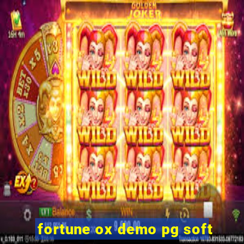 fortune ox demo pg soft
