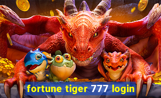 fortune tiger 777 login