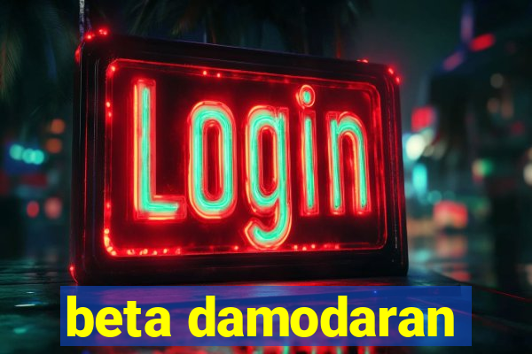 beta damodaran