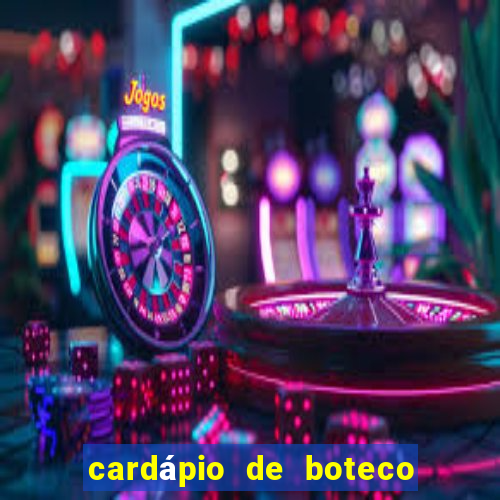 cardápio de boteco pinguim assis brasil