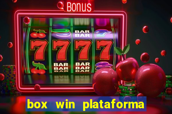box win plataforma de jogos