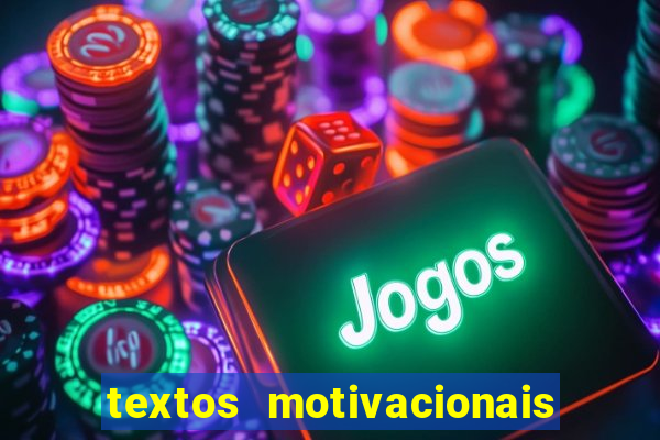 textos motivacionais para equipes